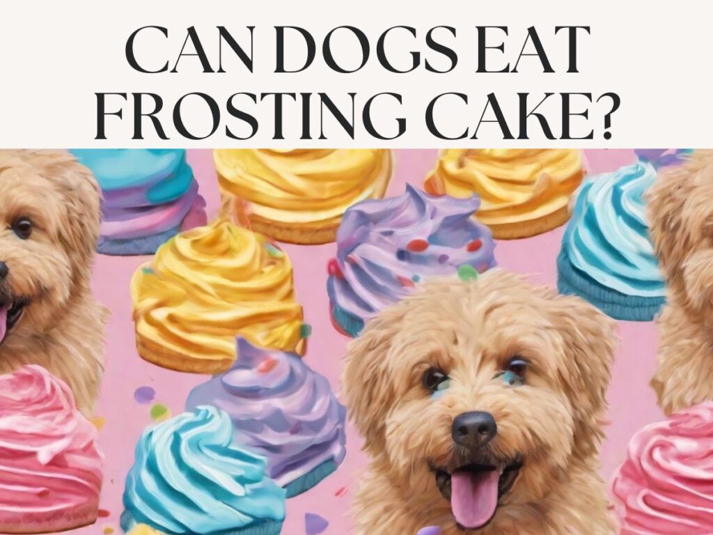 CAn dogs eat frosting cake?