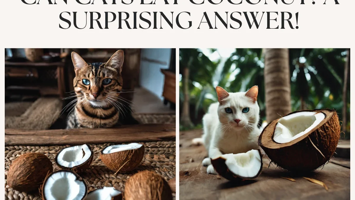 Can cats eat coconut? A surprising answer!